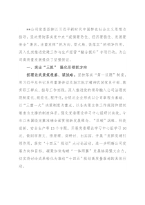 某国有企业党建赋能促发展工作情况总结