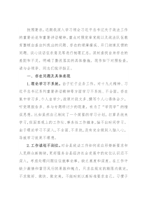 政法队伍教育整顿专题民主生活会自纠自查报告（政法委书记）