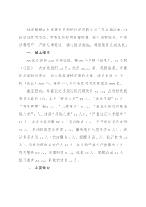 X区排查整顿农村发展党员违规违纪问题工作总结