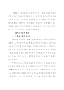 区委政法委党支部党建工作总结