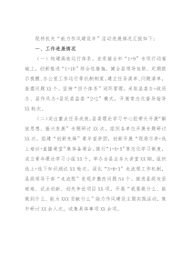 县委“能力作风建设年”开展情况的汇报